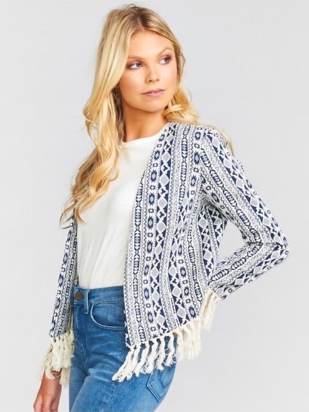 Show Me Tour MuMu Beverly Tassel Blazer